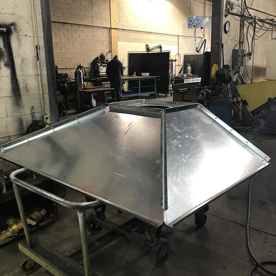 Custom Stainless Steel Fume Hood