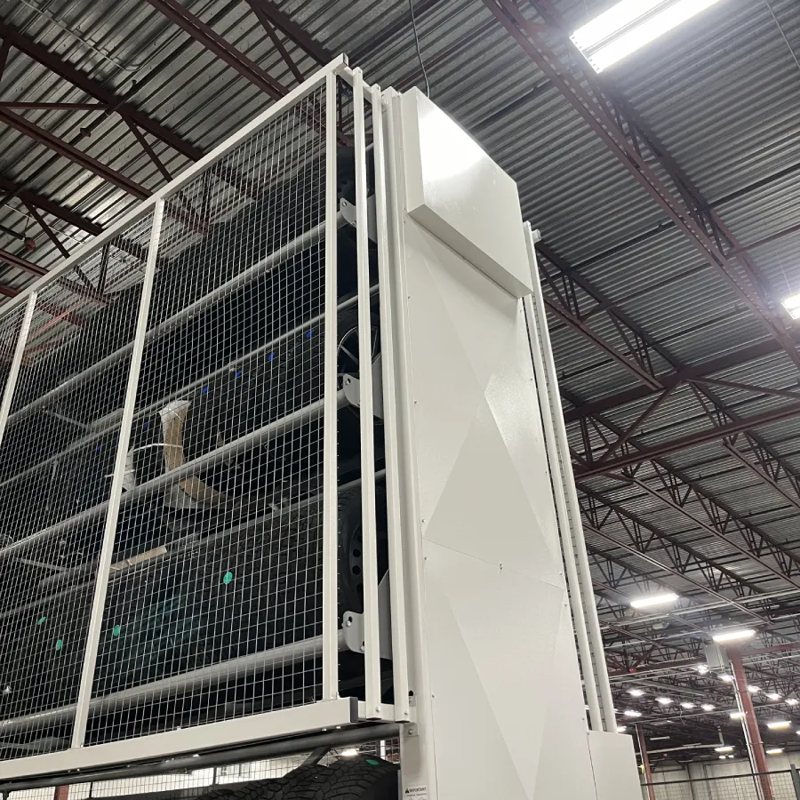 industrial wire security cage