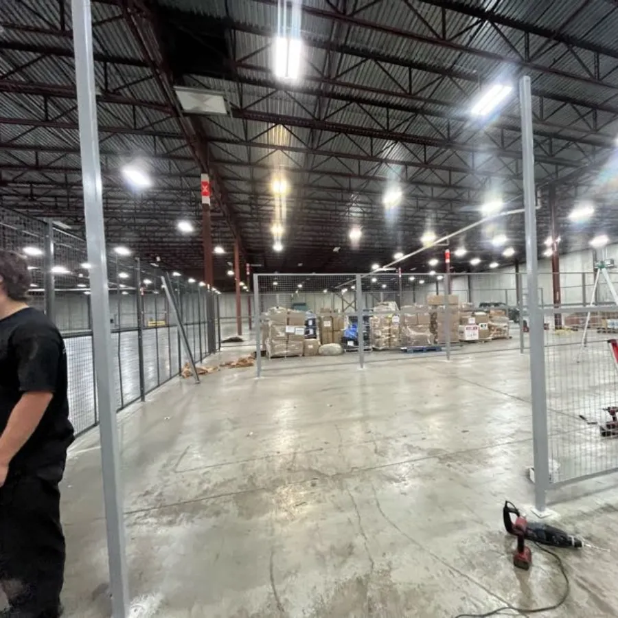 industrial workplace security cages